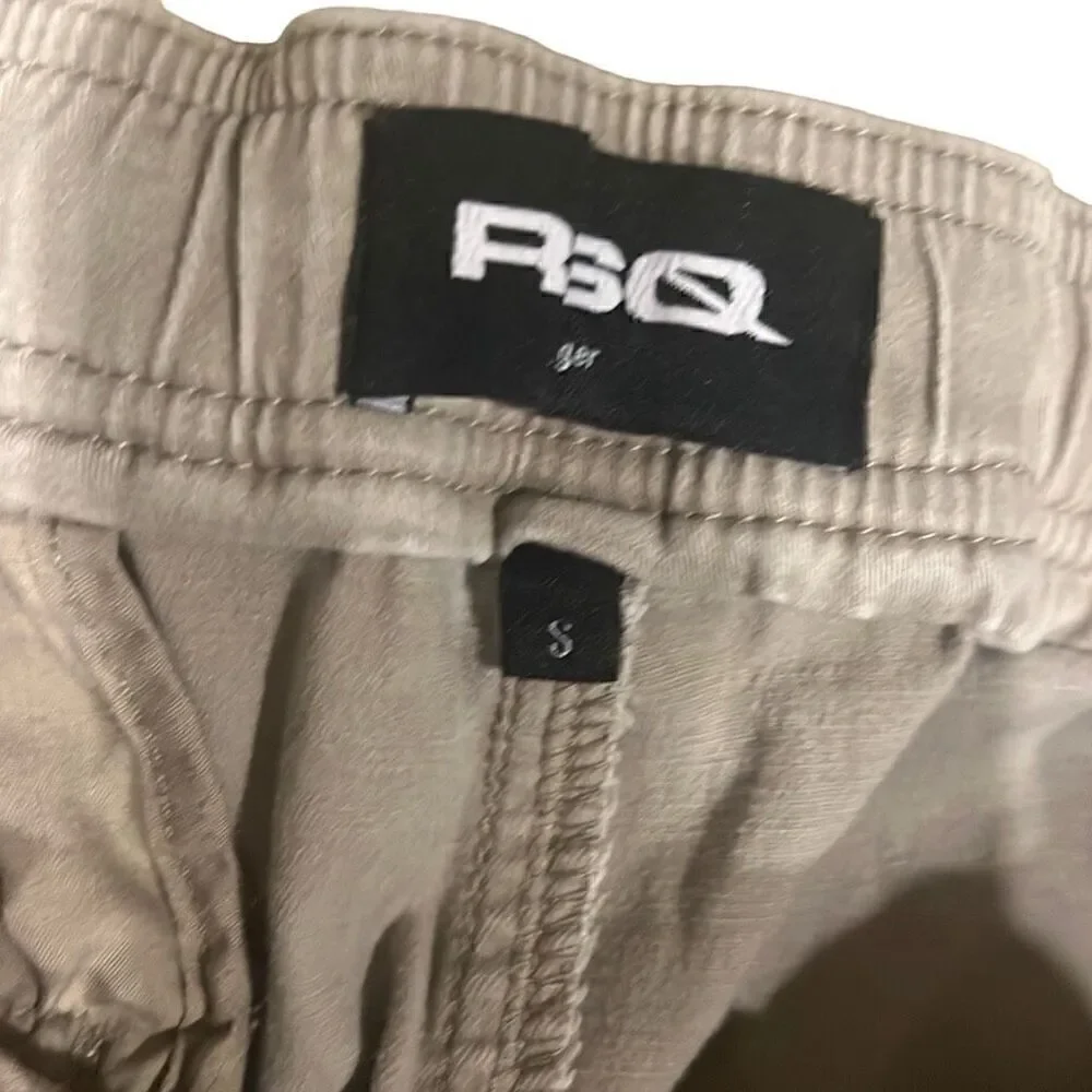 RSQ Men’s Small Khaki Casual Jogger Pants